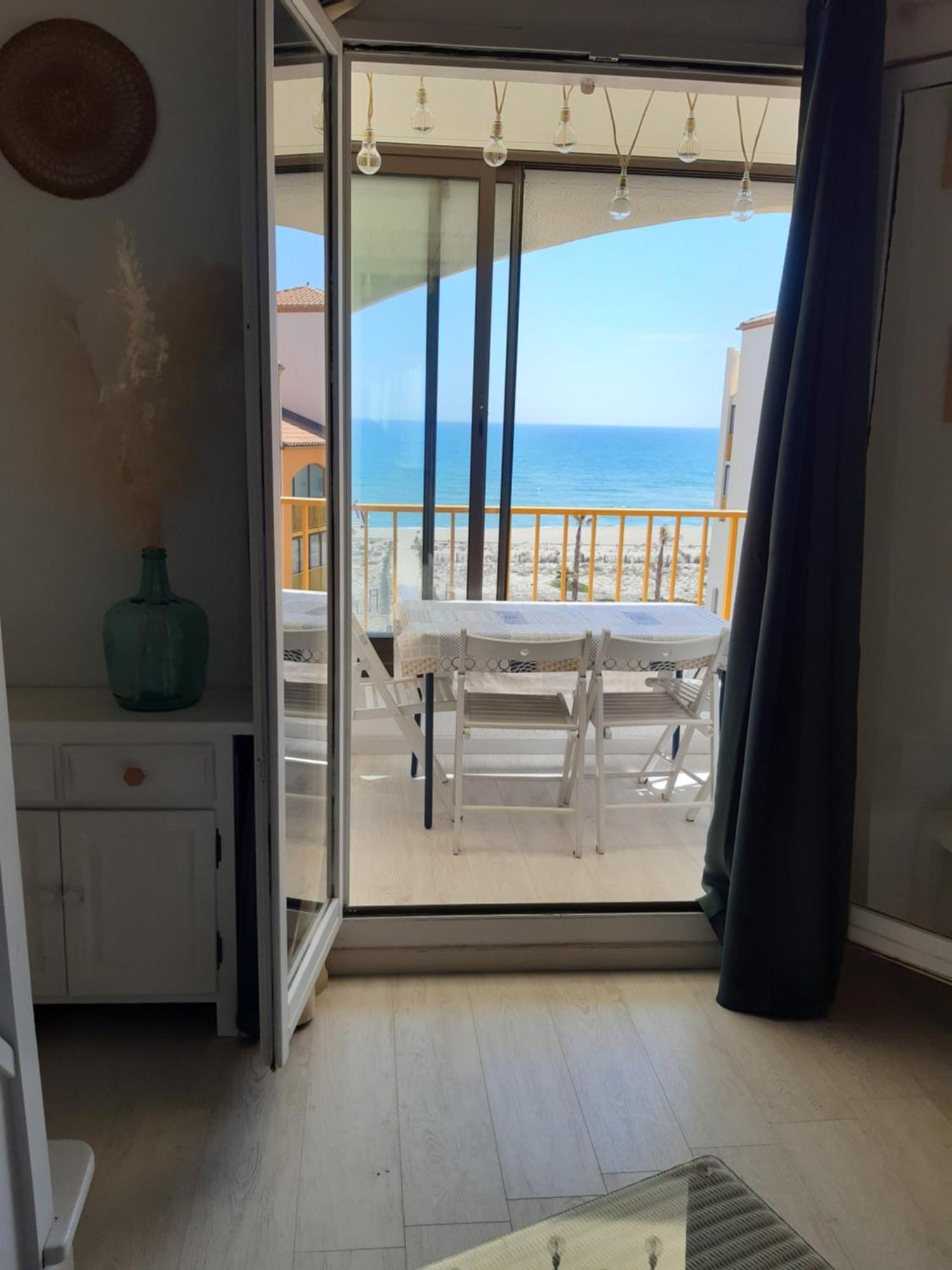 Bella Vista ,Acces Direct Plage, Front De Mer, Vue Mer Panoramique Le Barcarès Dış mekan fotoğraf